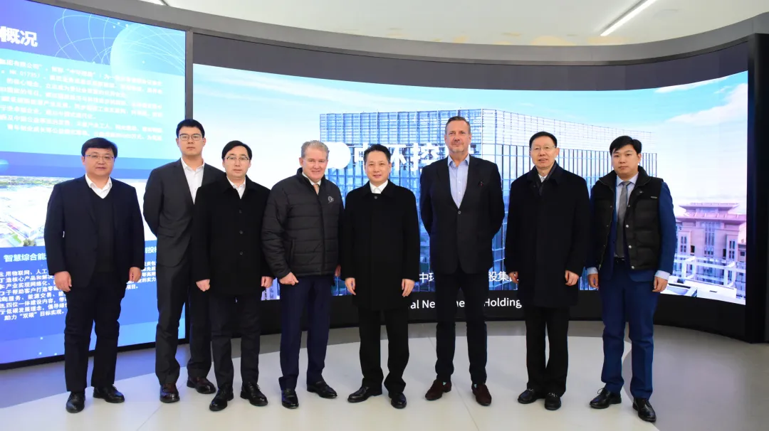 阿联酋总统特别顾问一行到访中环时搏网页版登录入口控股集团