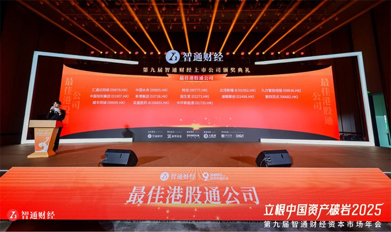 中环时搏网页版登录入口（01735.HK）荣获“最佳港股通公司”