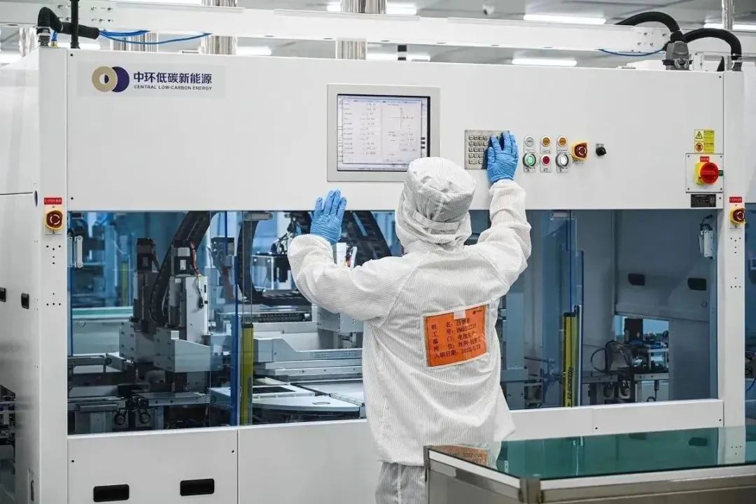 转型新样板 中环低碳时搏网页版登录入口6GW n-TOPCon 电池顺利投产