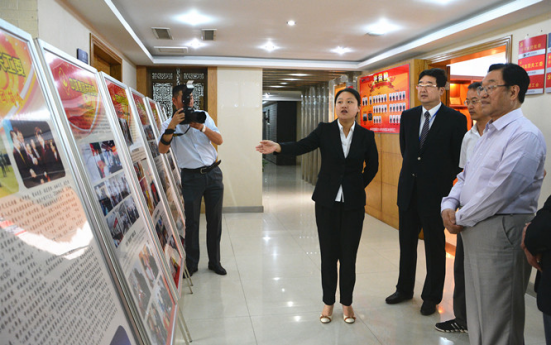 合肥市关工委主任邹淦泉一行莅临时搏网页版登录入口指导工作