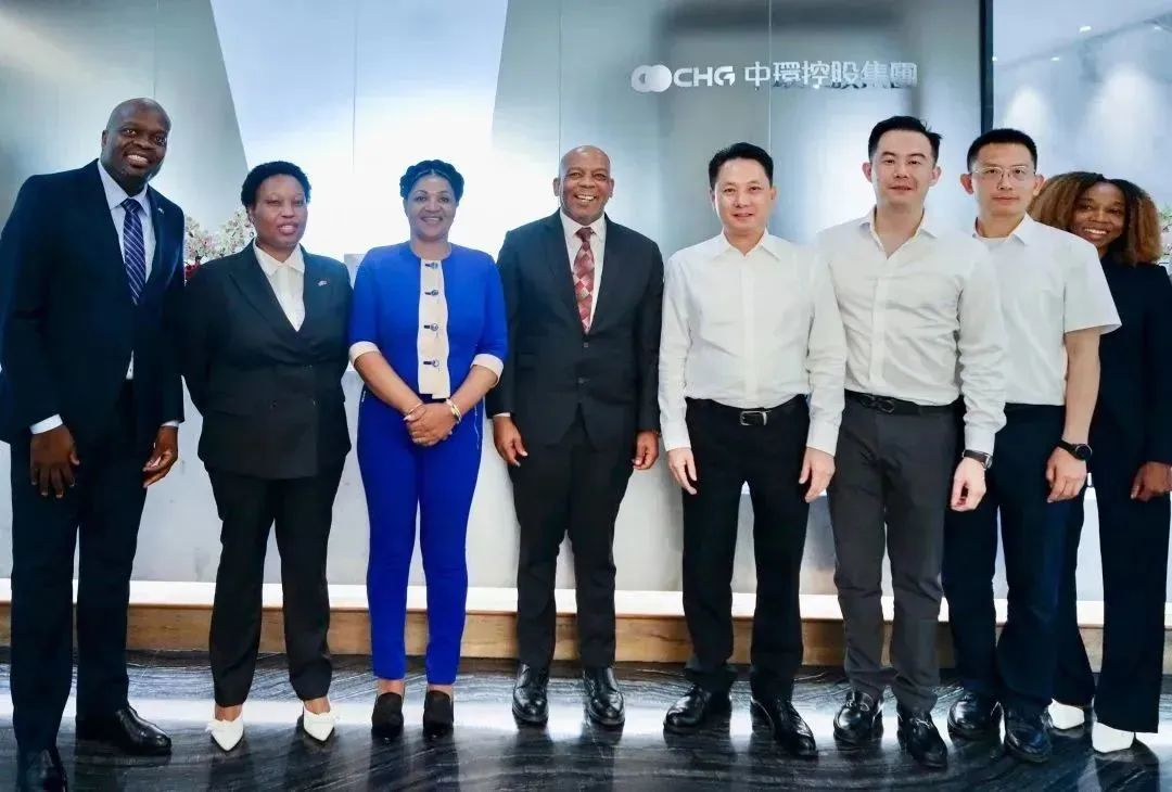 共话绿色未来 南非总统府电力部部长洛西恩佐·拉莫豪帕到访中环时搏网页版登录入口控股集团